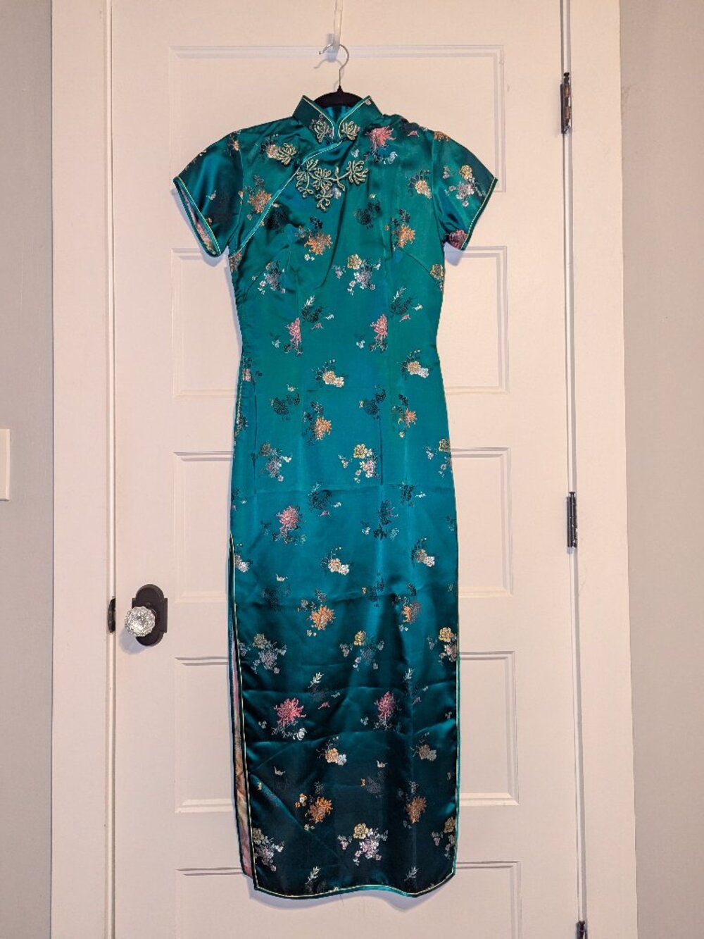 Peony Brand Shanghai Vintage '60s '70s Qipao Cheongsam long dress